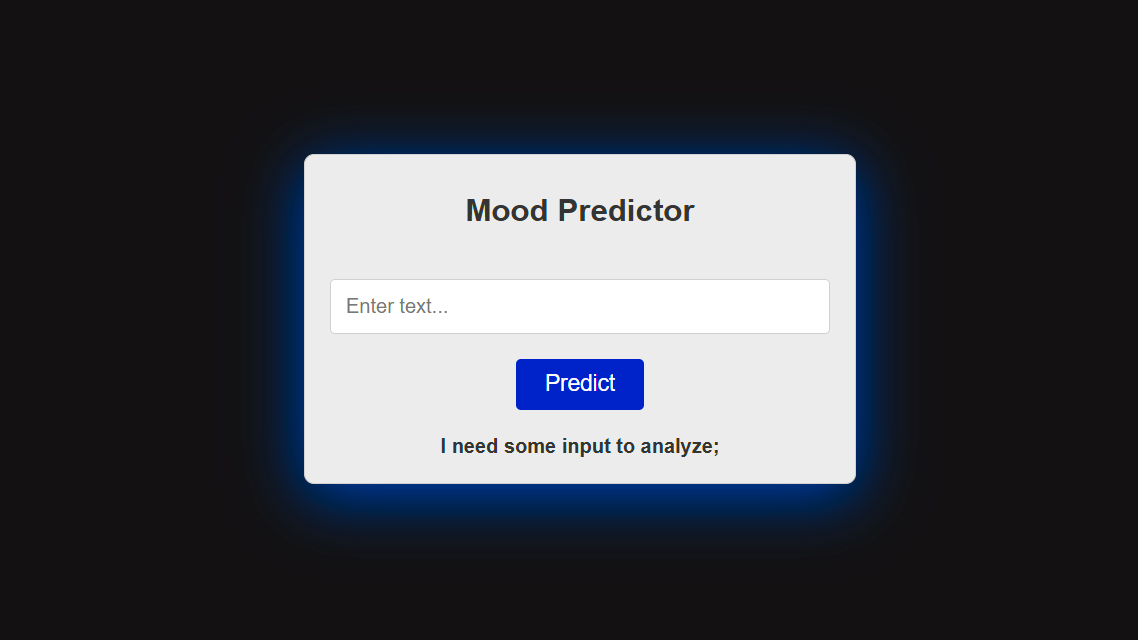 Mood Predictor Demo