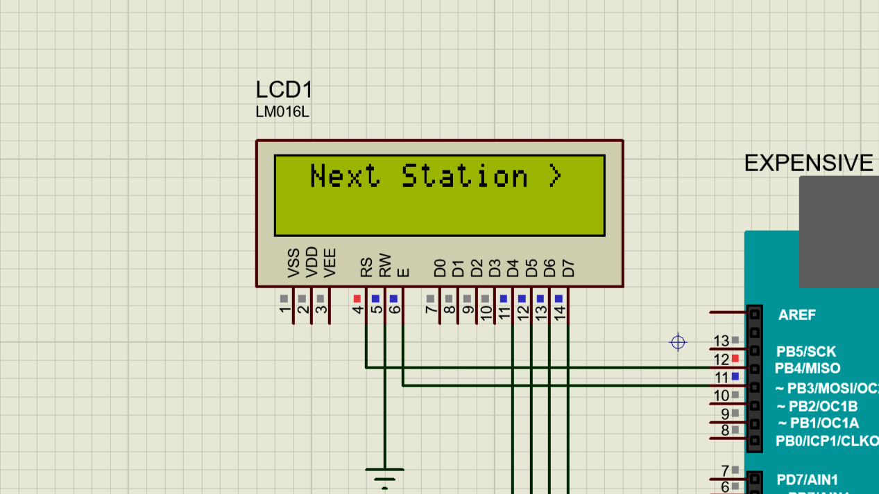 Train Station Indicator Demo